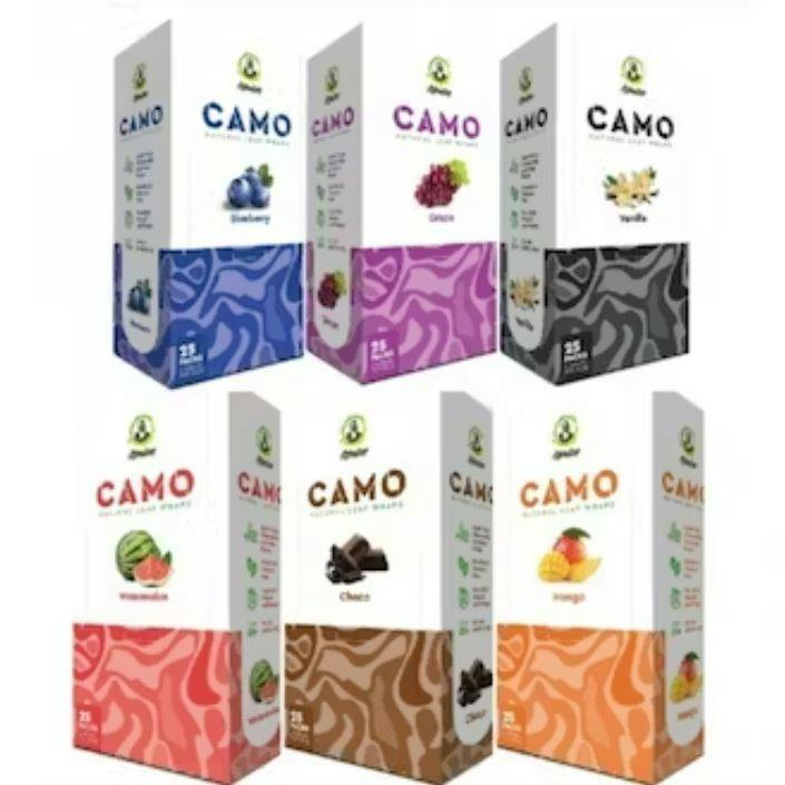 wrap CAMO assorted flavors: grape (5 wraps)