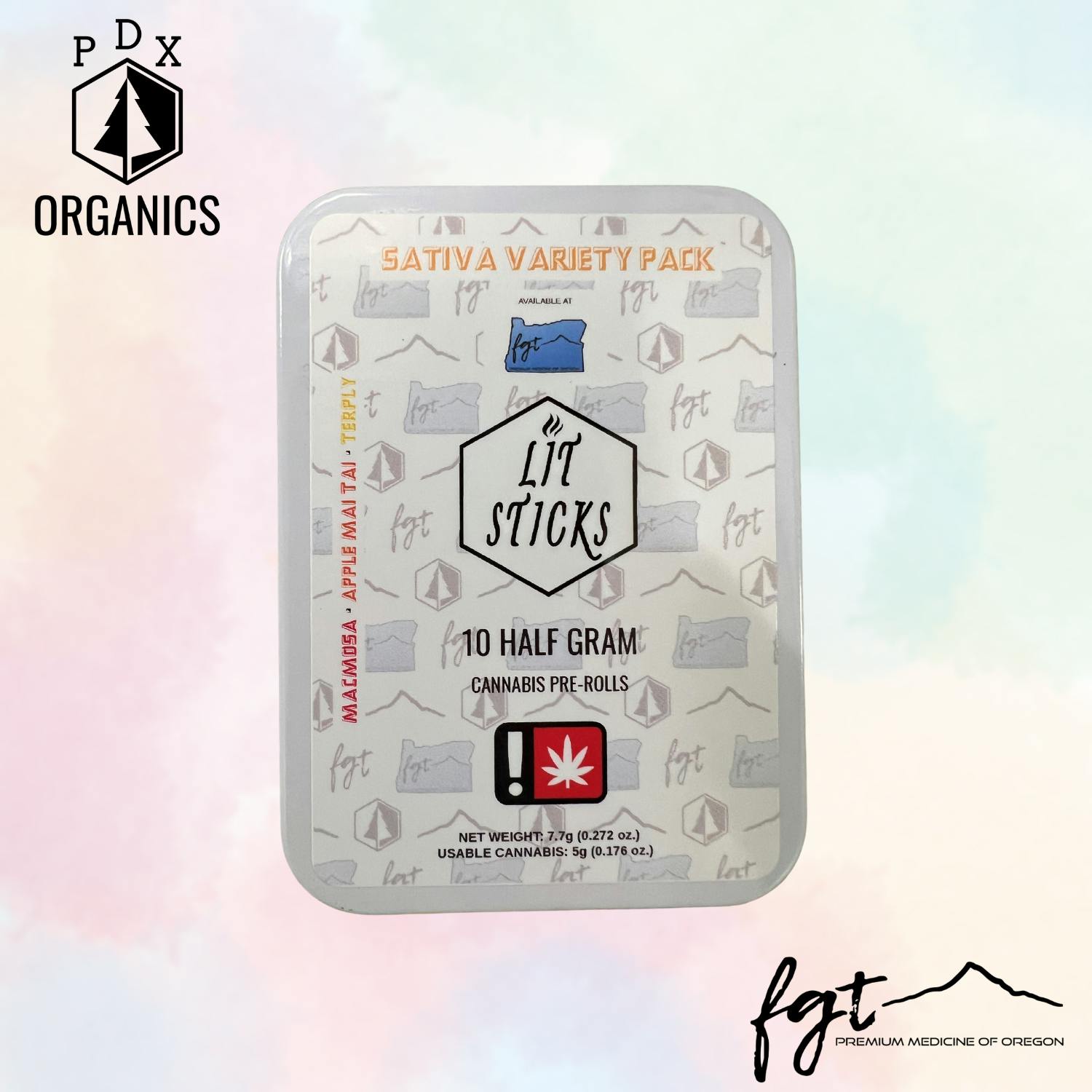 pack PDX Lit Sticks INDICA 10 prerolls