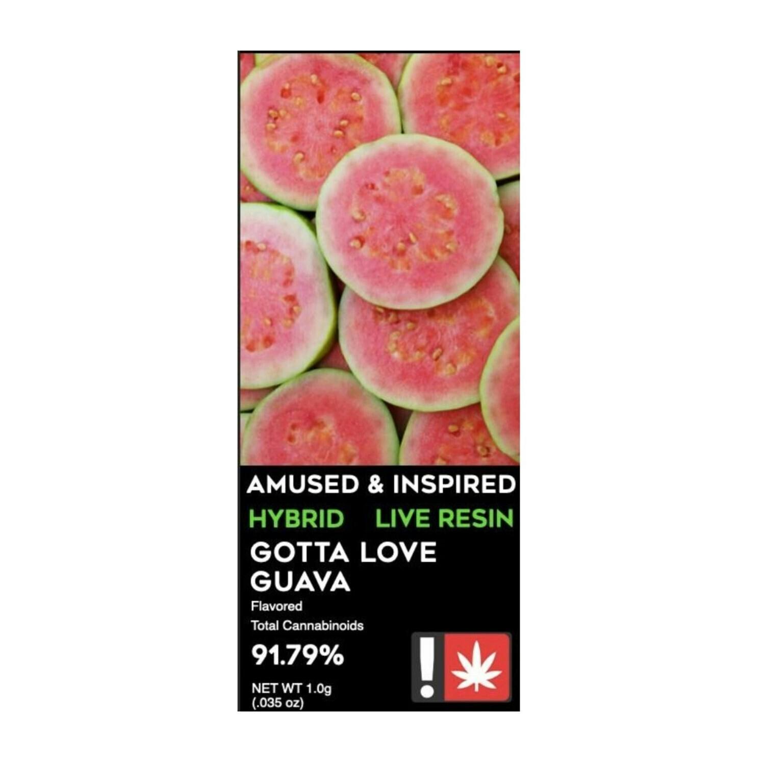 vape FLR Gotta Love Guava 1g hyrbid