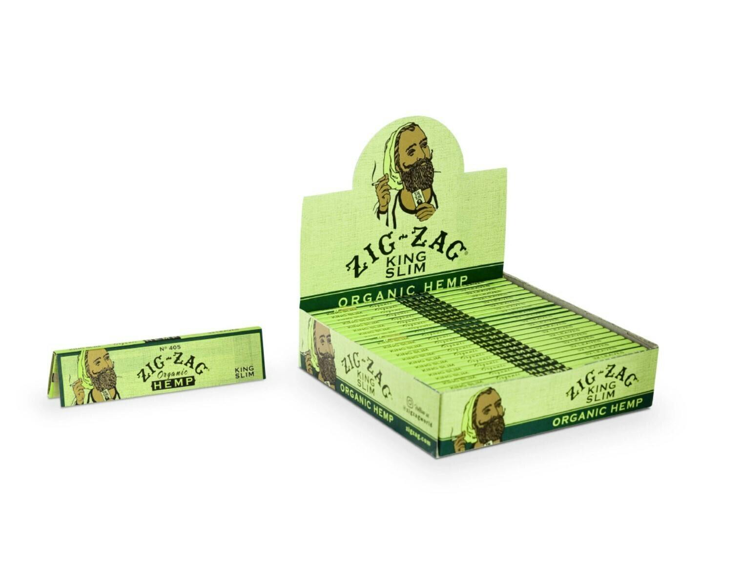 papers ZZ Organic Hemp King Slim
