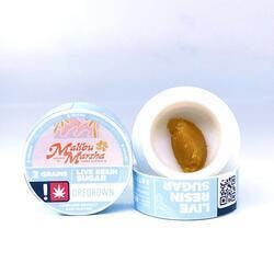 live resin OG 2g Malibu Marsha (S)