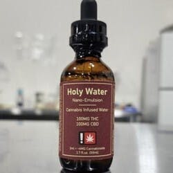 Holy Water RELIEF 100mg THC +100mg CBD