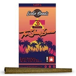 Exotic Blendz BLUNTS - Bruce Banner - Sativa Blunt 3pk