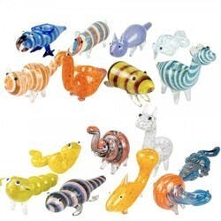pipe Animal Hand Pipe small, assorted