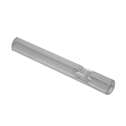 pipe Chillum $2, basic clear glass