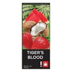 vape FLR Tiger's Blood 1g indica
