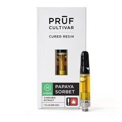 Pruf CURED Platinum Girl Scout 1g cart *EB*
