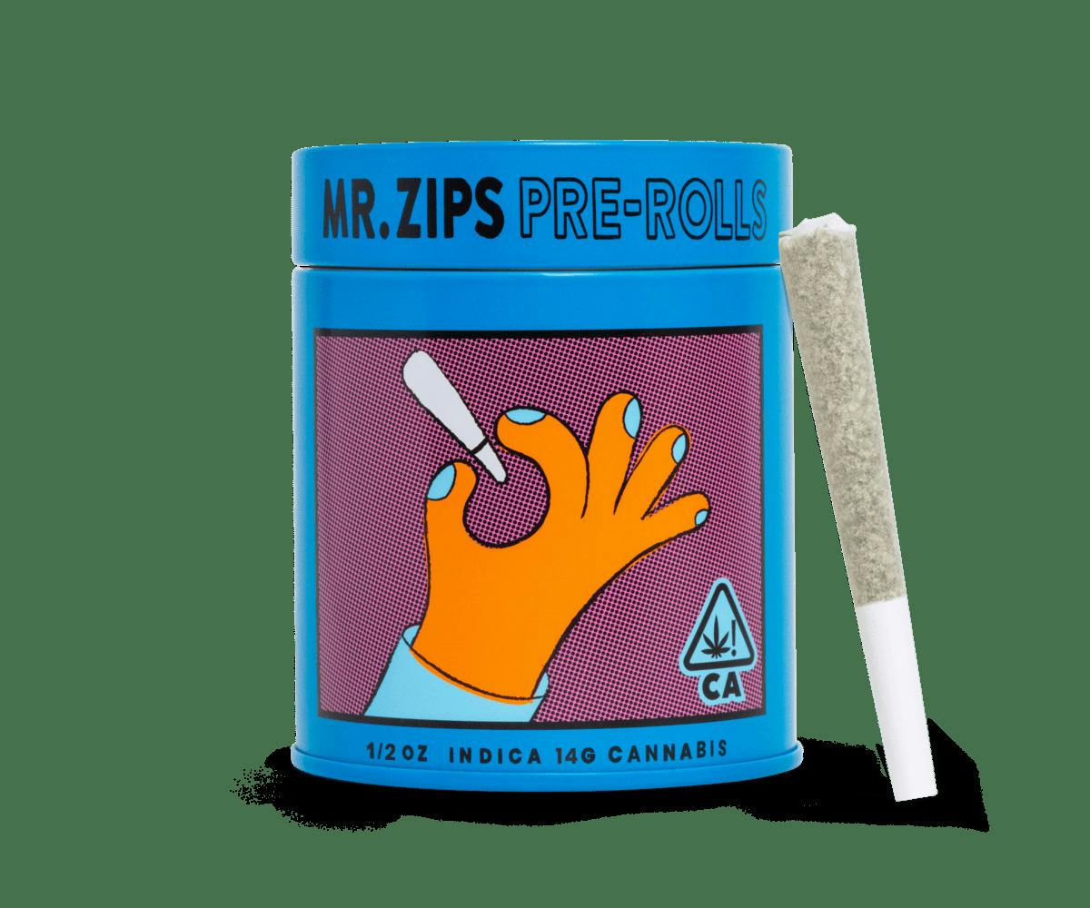 Mr. Zips - Blue Meteorite (Indica) 21pk Prerolls