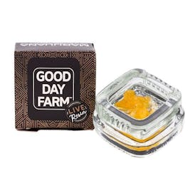 GDF: Live Resin Concentrate | Pave x Rainbow Cheddar #8 | Badder