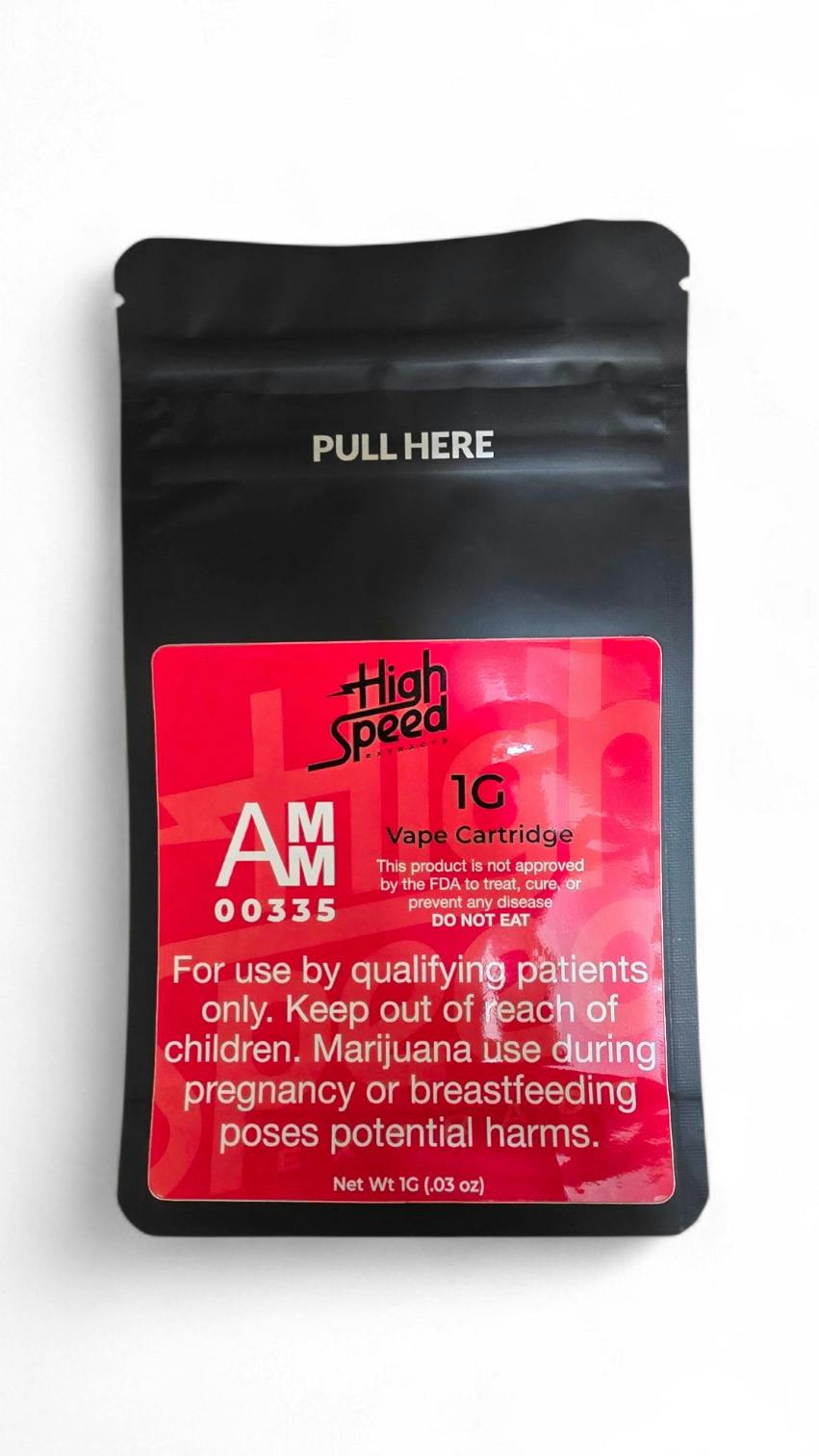 High Speed Extracts: Vape | Trainwreck | Cartridge | 1g