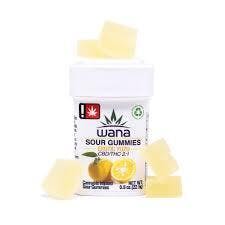 Wana - Exotic Yuzu - 200mg THC/100mg CBD Gummies