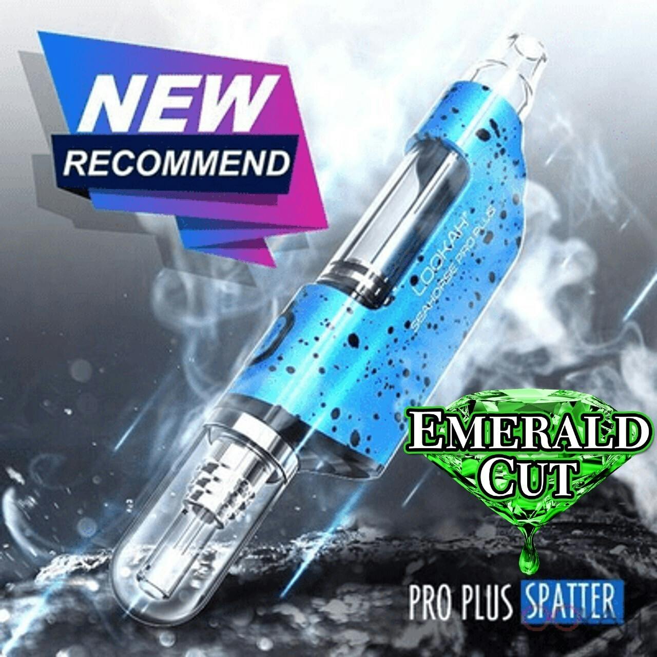 Lookah Seahorse - Pro Pus Paint Splatter