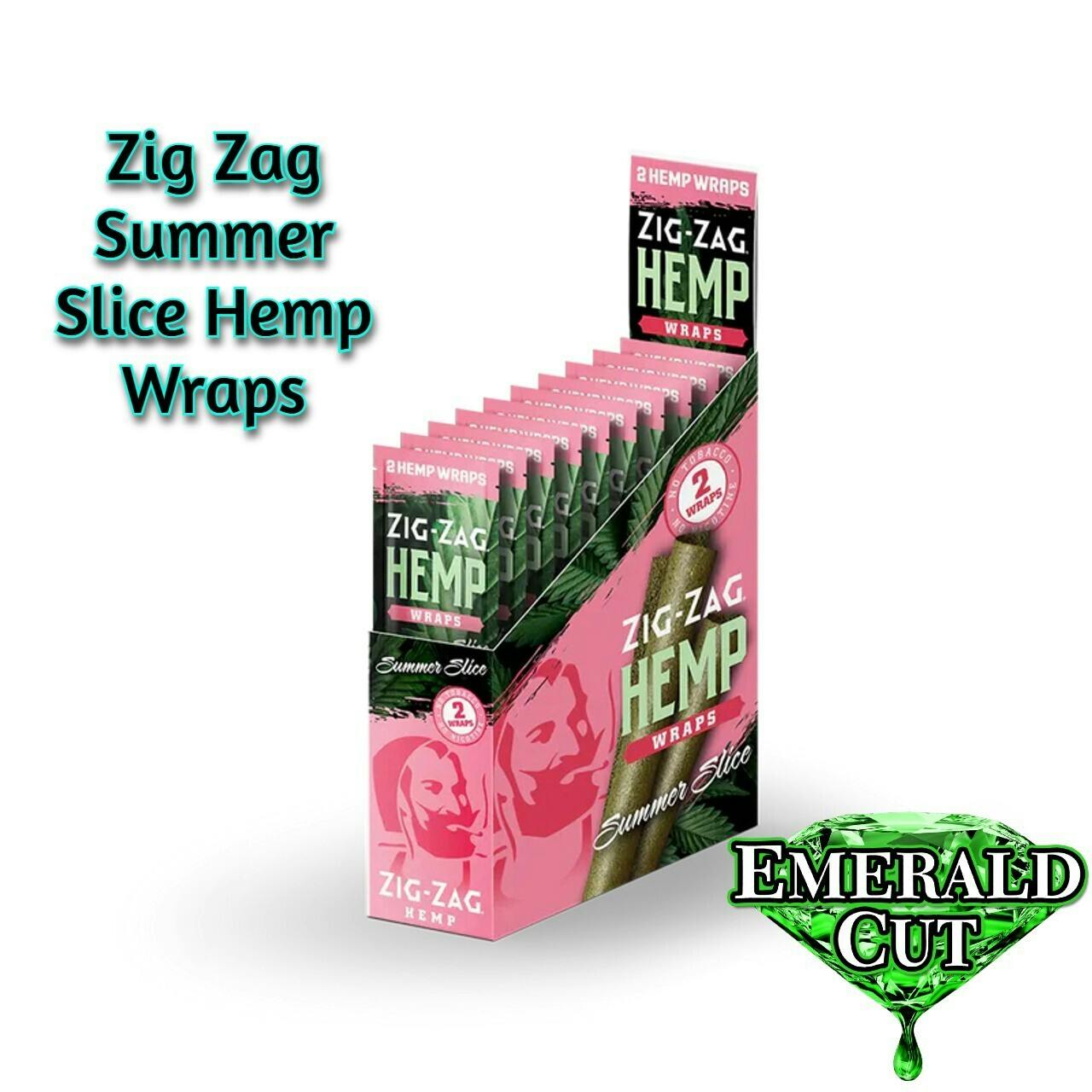 Zig-Zag - Hemp Wraps, Summer Slice 2pk