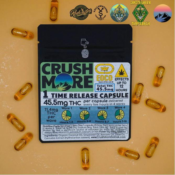 Time Release Capsule - High Dose at Dakota Green Dispensary
