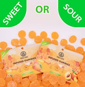 SOUR PEACH GUMMIES