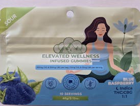 SOUR SALMONBERRY SATIVA | 1:1 THC:CBD GUMMIES