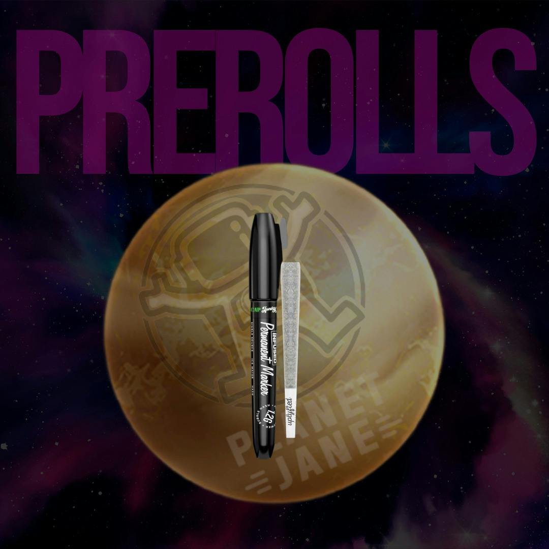 Uplyfted Cannabis Co. - 1.2g Infused Preroll - Permanent Marker x Permanent Marker #9