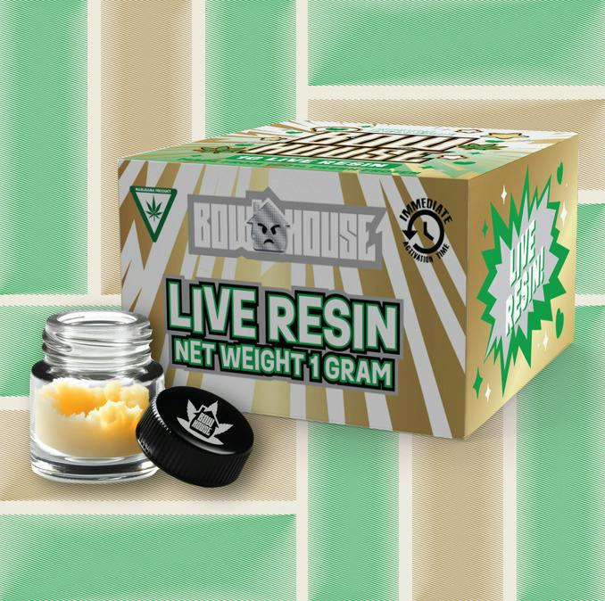 Bow House - 1g Live Resin Badder - Florida Man
