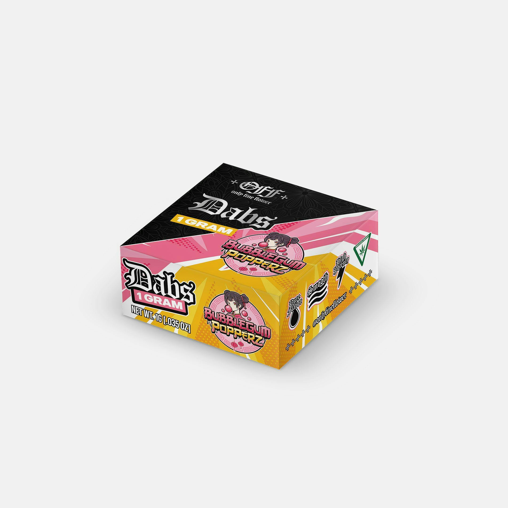 OFF - 1g Dabs - Bubblegum Popperz