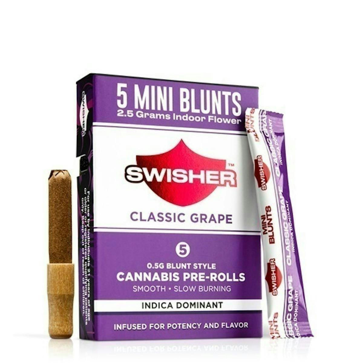 Swisher - 1.5g Pre Roll Blunts 2pk - Classic Grape