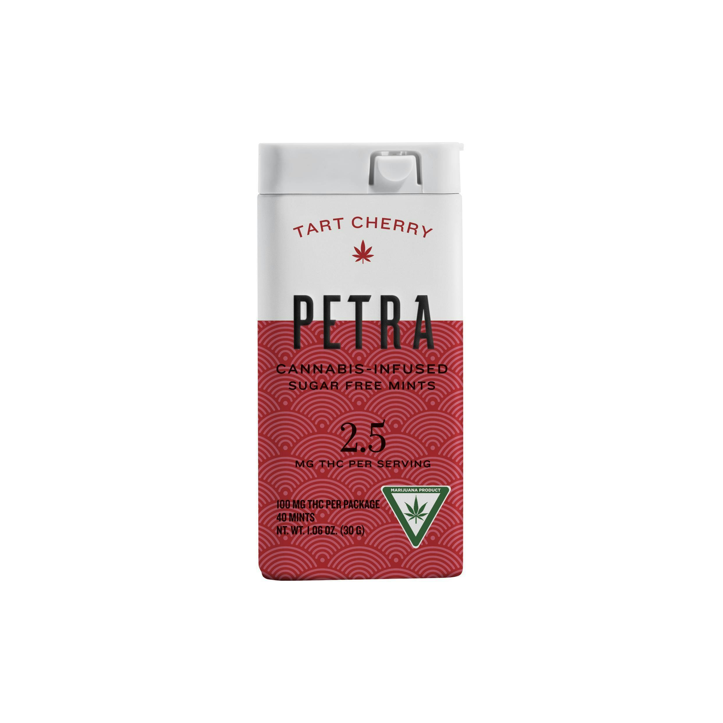 Kiva Confections - 100mg Petra Mints - Tart Cherry