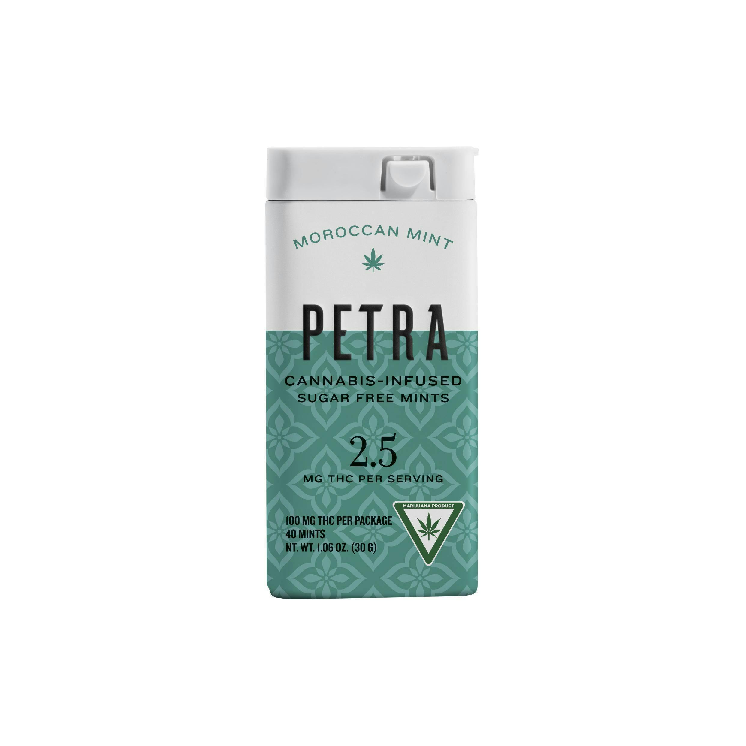 Kiva Confections - 100mg Petra Mints - Moroccan Mint