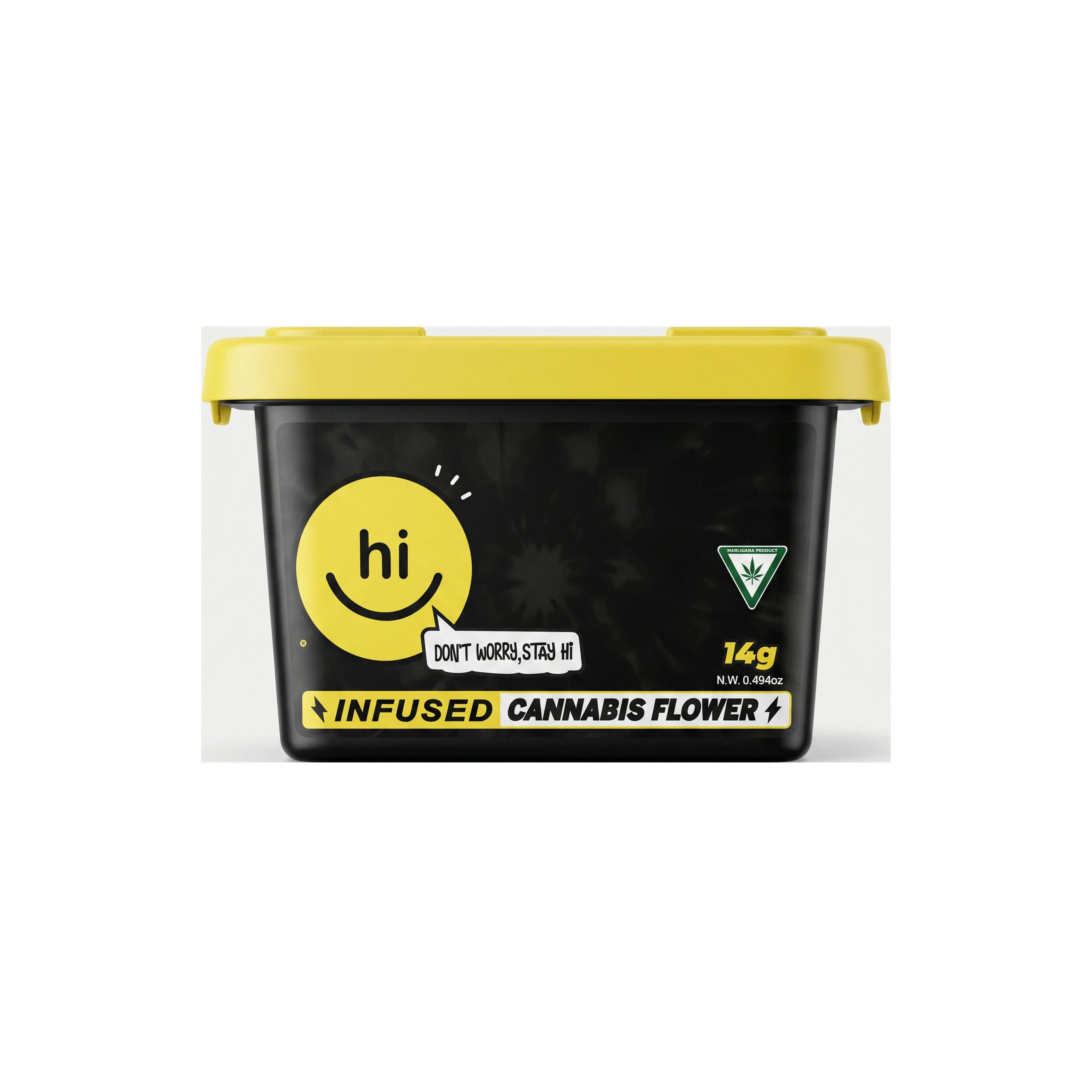 Hi Canna - 14g Prepackaged Infused Flower - Thin Mint Cookies