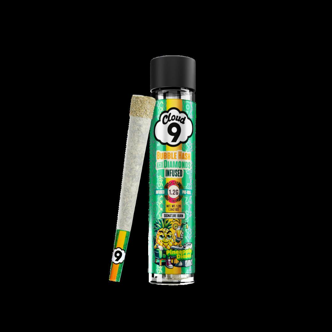 Cloud 9 - 1.2g Infused Pre-Roll - Pineapple Diesel