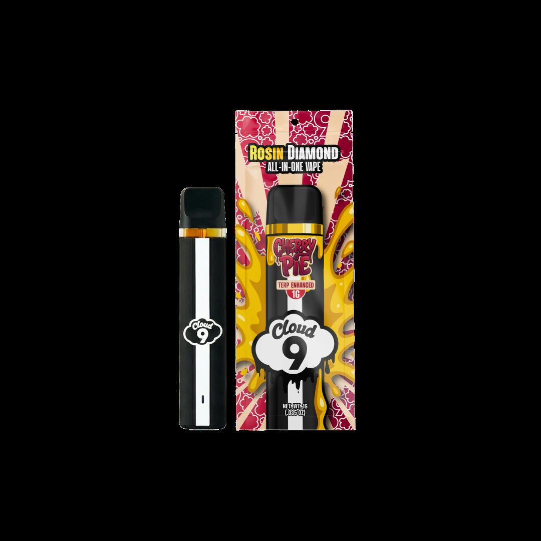 Cloud 9 - 1g Live Rosin Disposable Vape - Cherry Pie