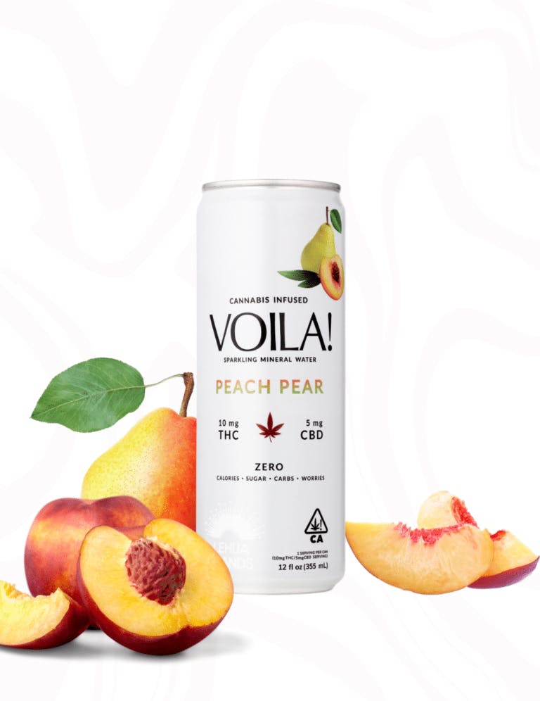 Peach Pear Sparkling Water