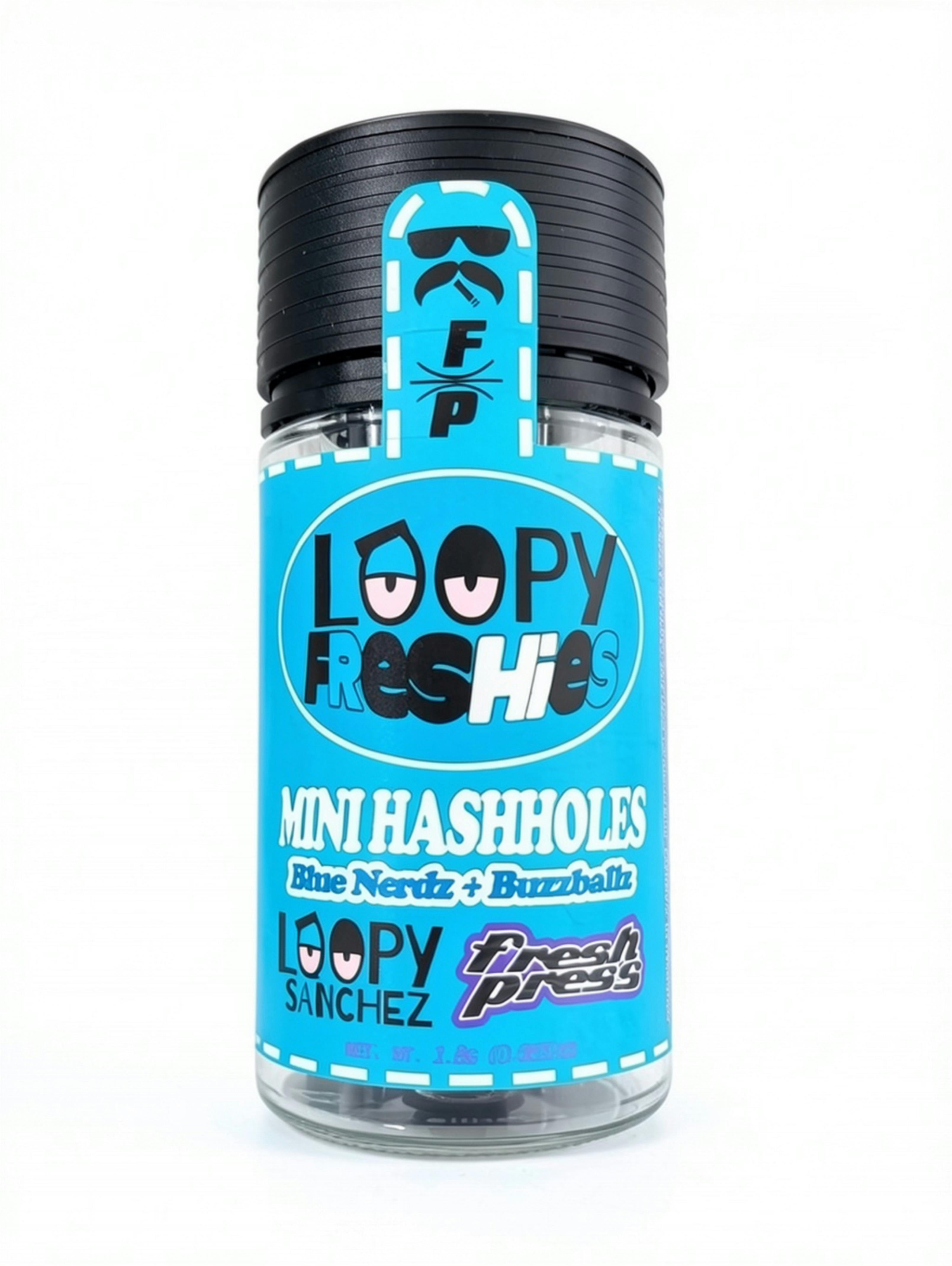 ROSIN HASH HOLES - Blue Nerdz x Buzzballs - 1.8 g - 3 Pack
