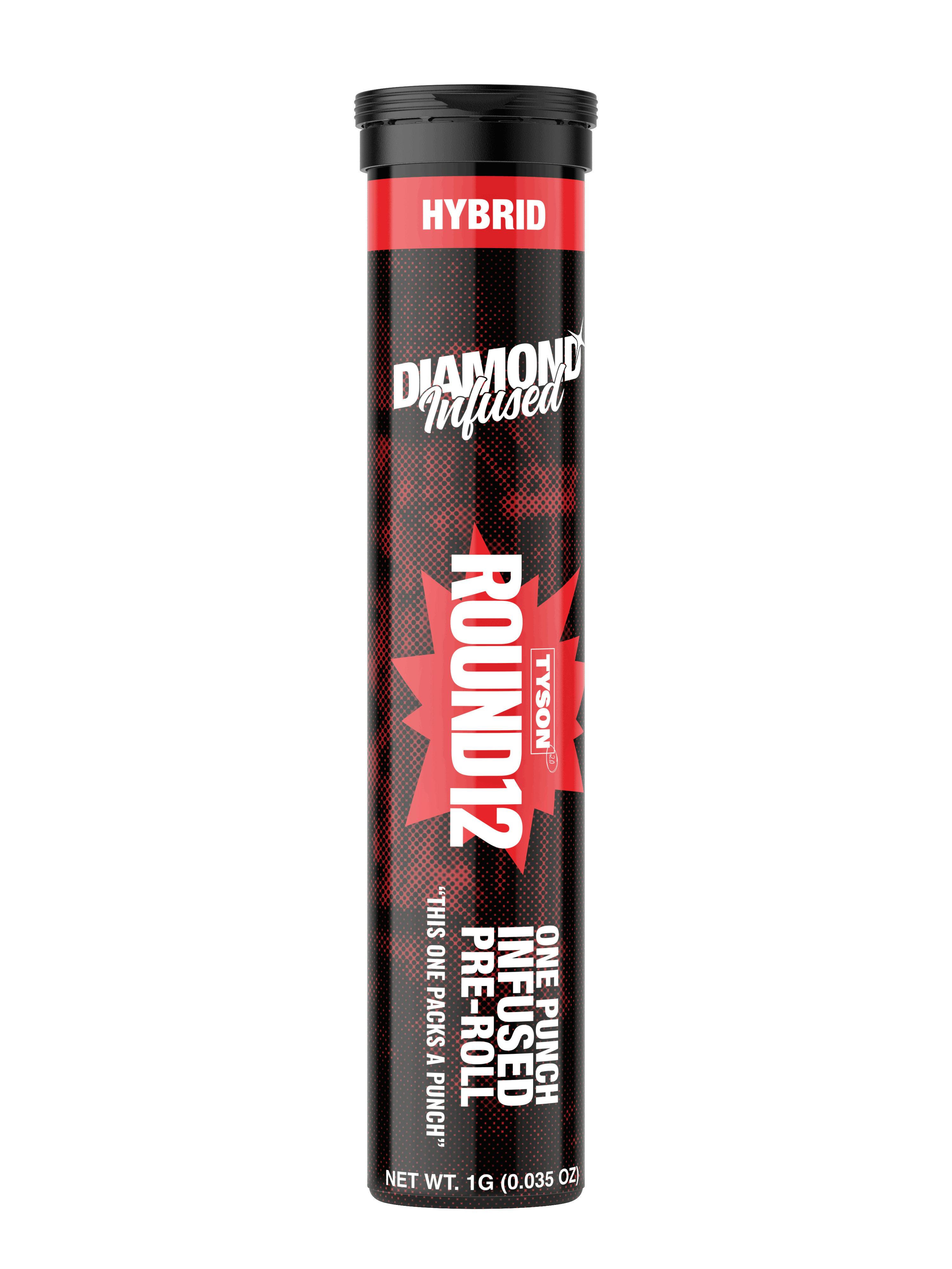 Tyson Round 12 Infused Preroll 1g Hybrid
