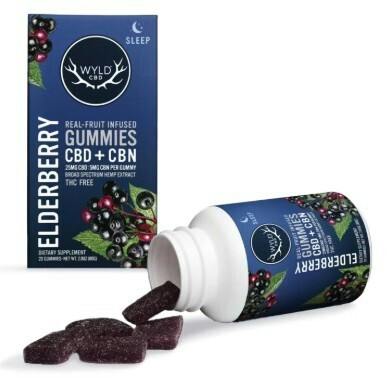HEMP Gummies: Elderberry - 5:1 CBD:CBN - 20x