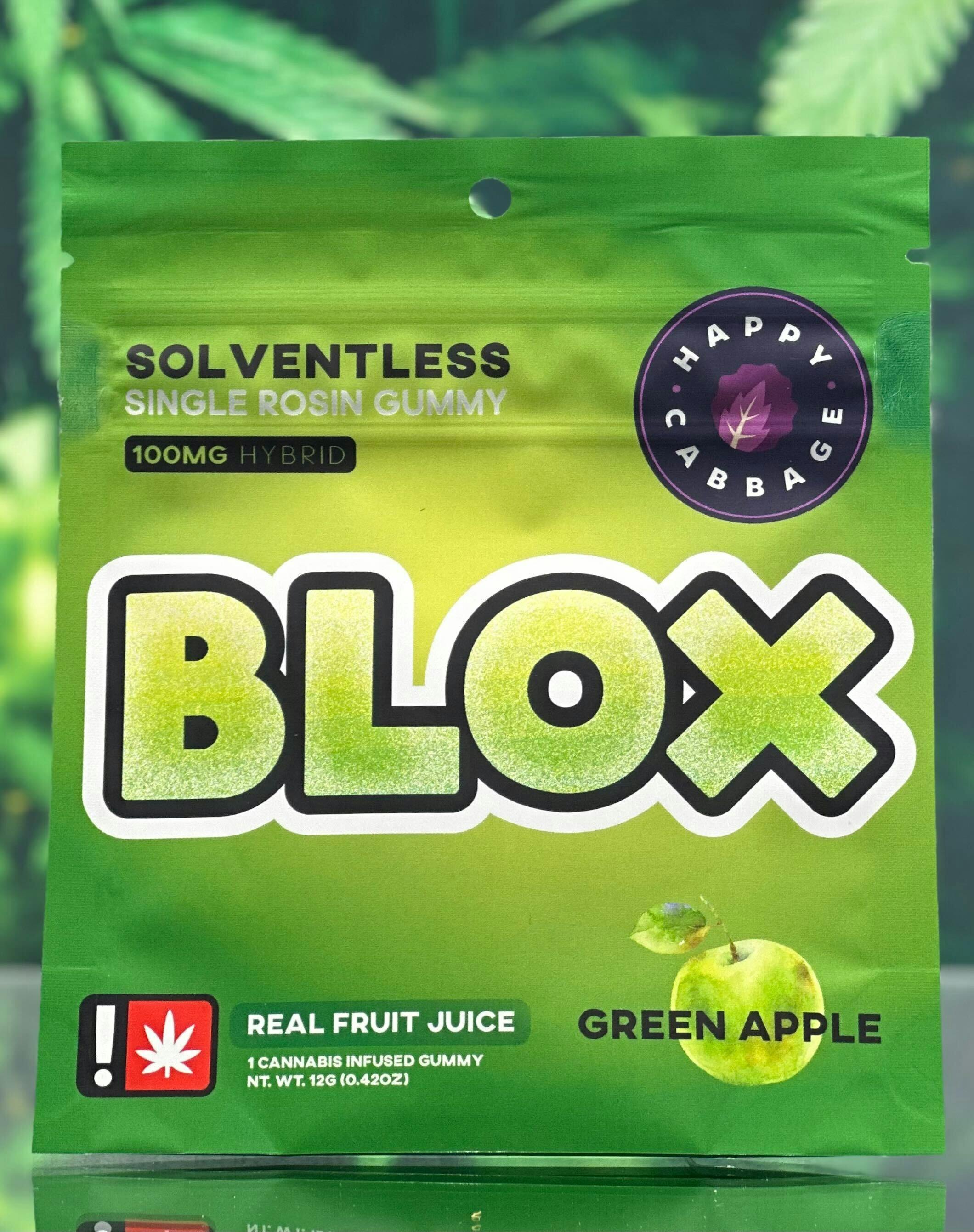 Rosin Gummy: Green Apple