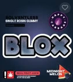 Rosin Gummy: Midnight Melon