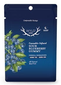 Gummy: Sour Blueberry