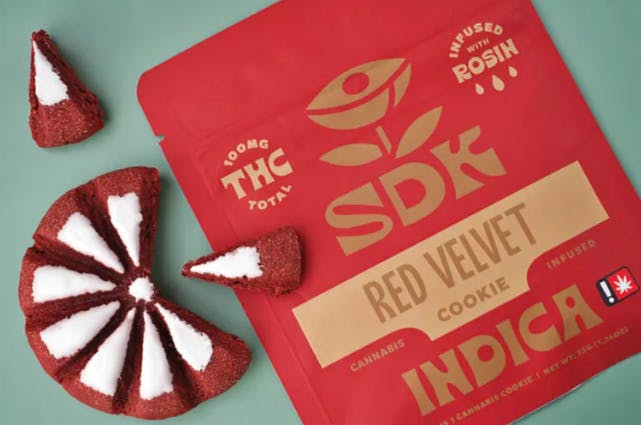Rosin Cookie: Red Velvet
