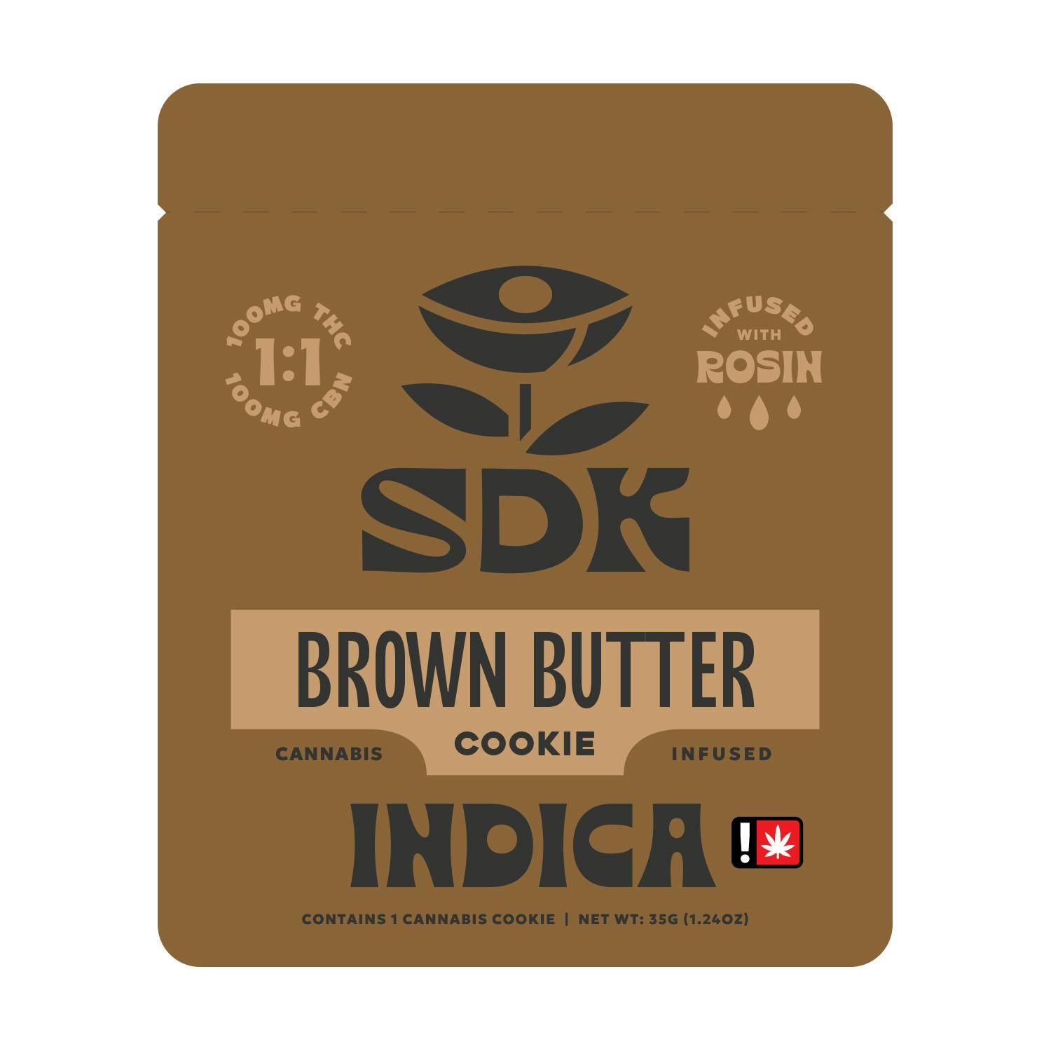 Rosin Cookie: Brown Butter