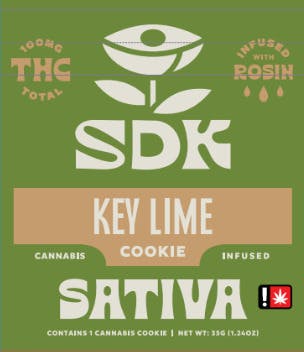 Rosin Cookie: Key Lime