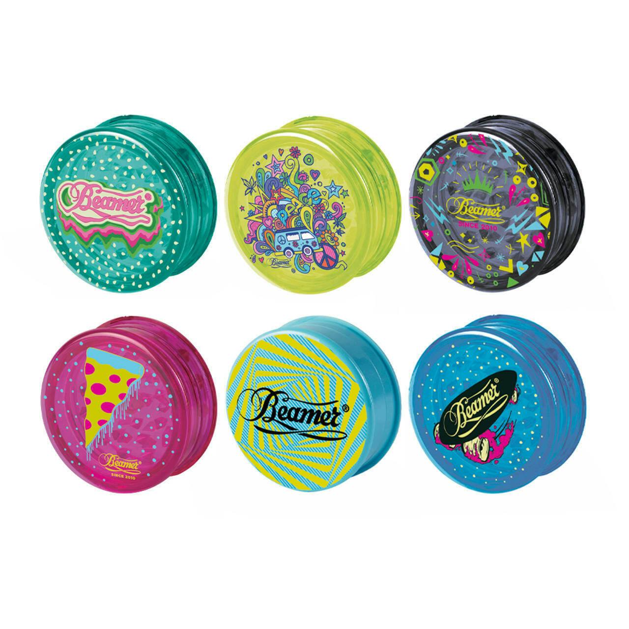 Beamer 3-Piece 63mm Virgin Acrylic Grinders - Stellar Edition