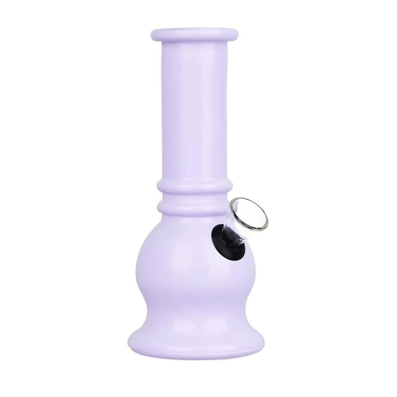 Glass Mini Water Pipe - Bell Opaque