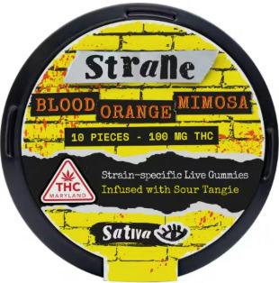 Cranberry Lemonade (Live Resin) Gummies 100mg - Strane