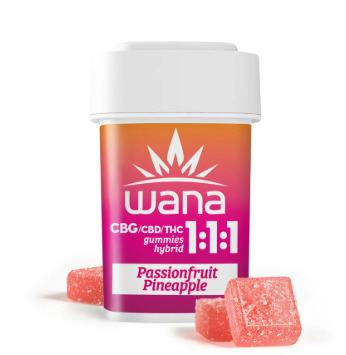 Passionfruit Pineapple Soft Lozenges 1:1:1 100mg - Wana