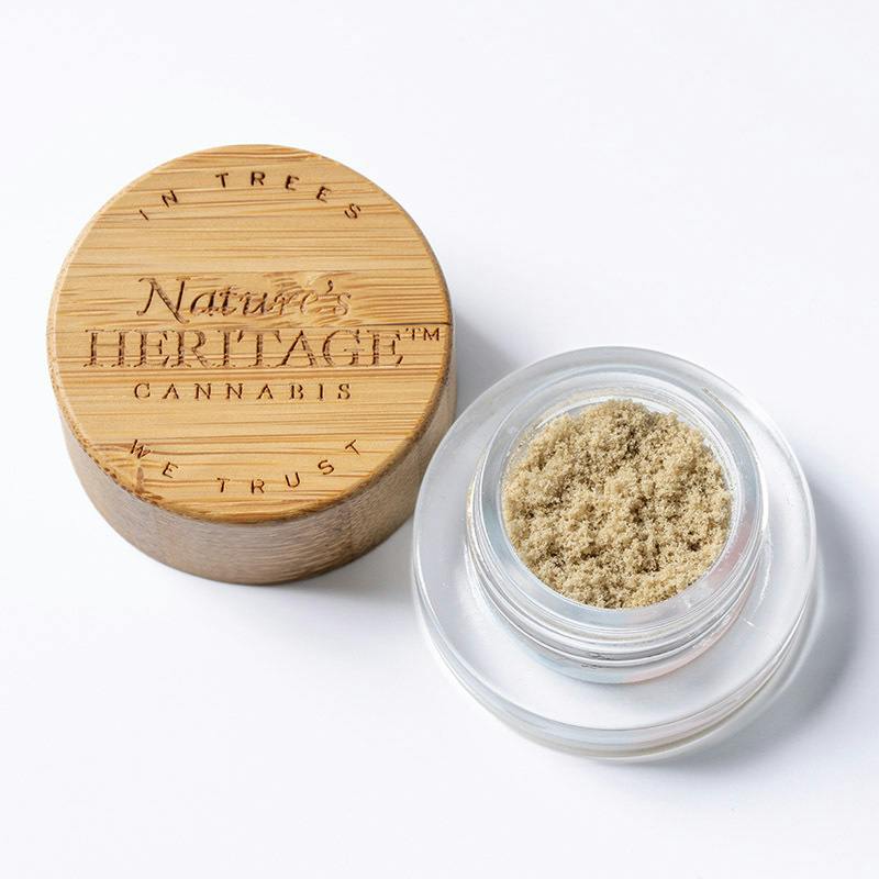 Guava IX Bubble Hash 1g - Nature's Heritage at FLWR Dispensary - Recreational & Medical Cannabis Towson