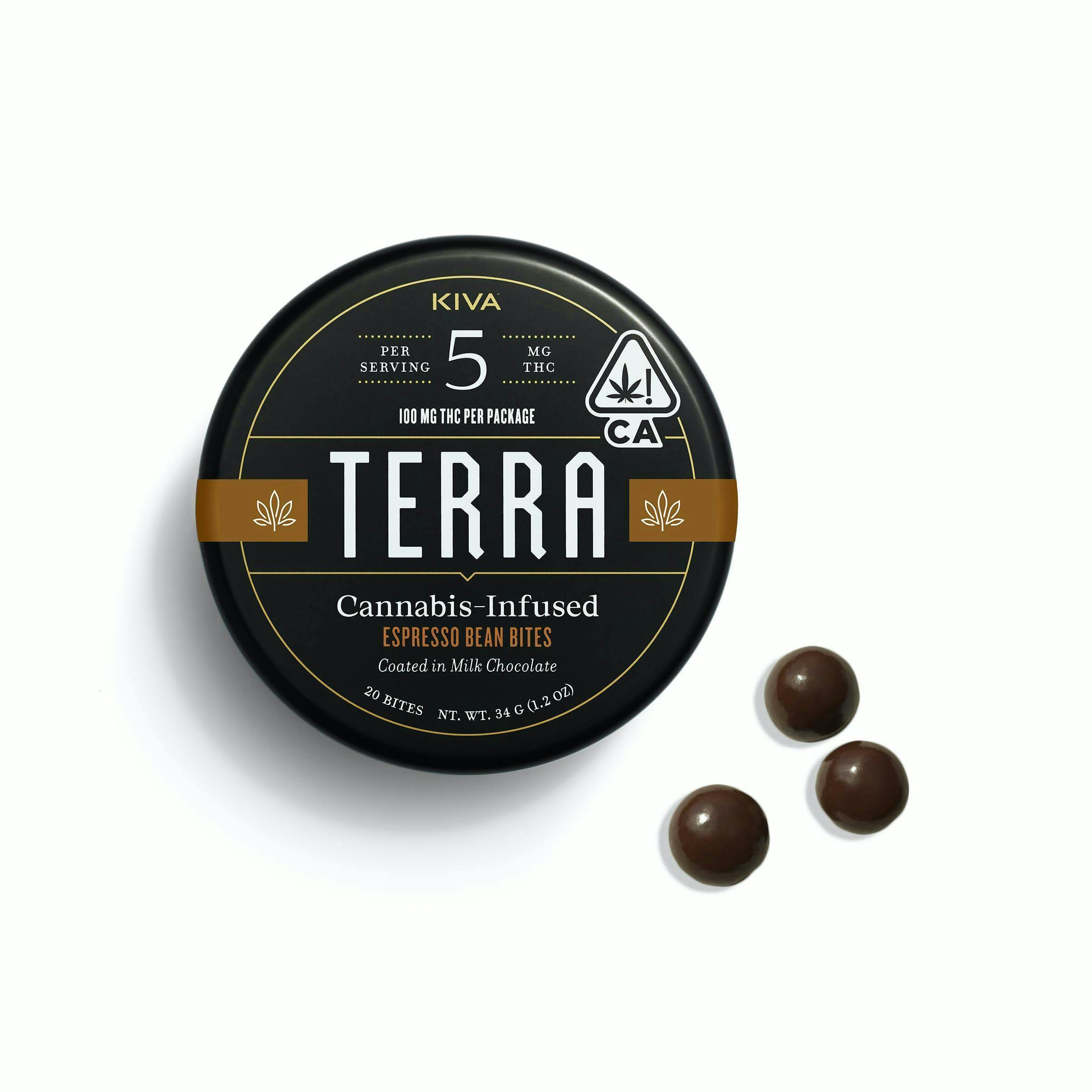 Dark Chocolate Espresso Bean 20 Piece Bites