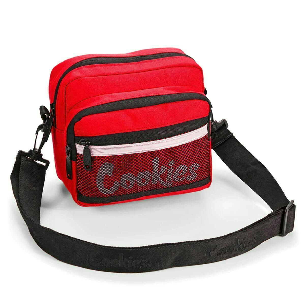 Cookies Co. - Red Vertex Ripstop Nylon "Smell Proof" Shoulder Bag - Red Shoulder Bag
