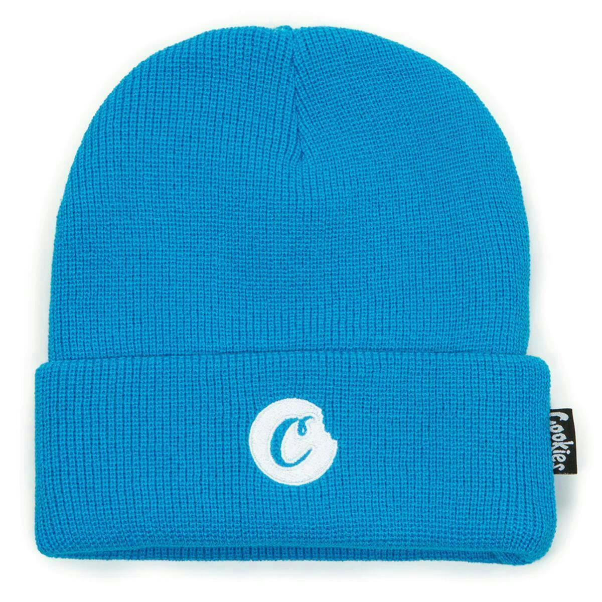Cookies Co. - (Blue/White) C-Bite Beanie - Blue/White Beanie