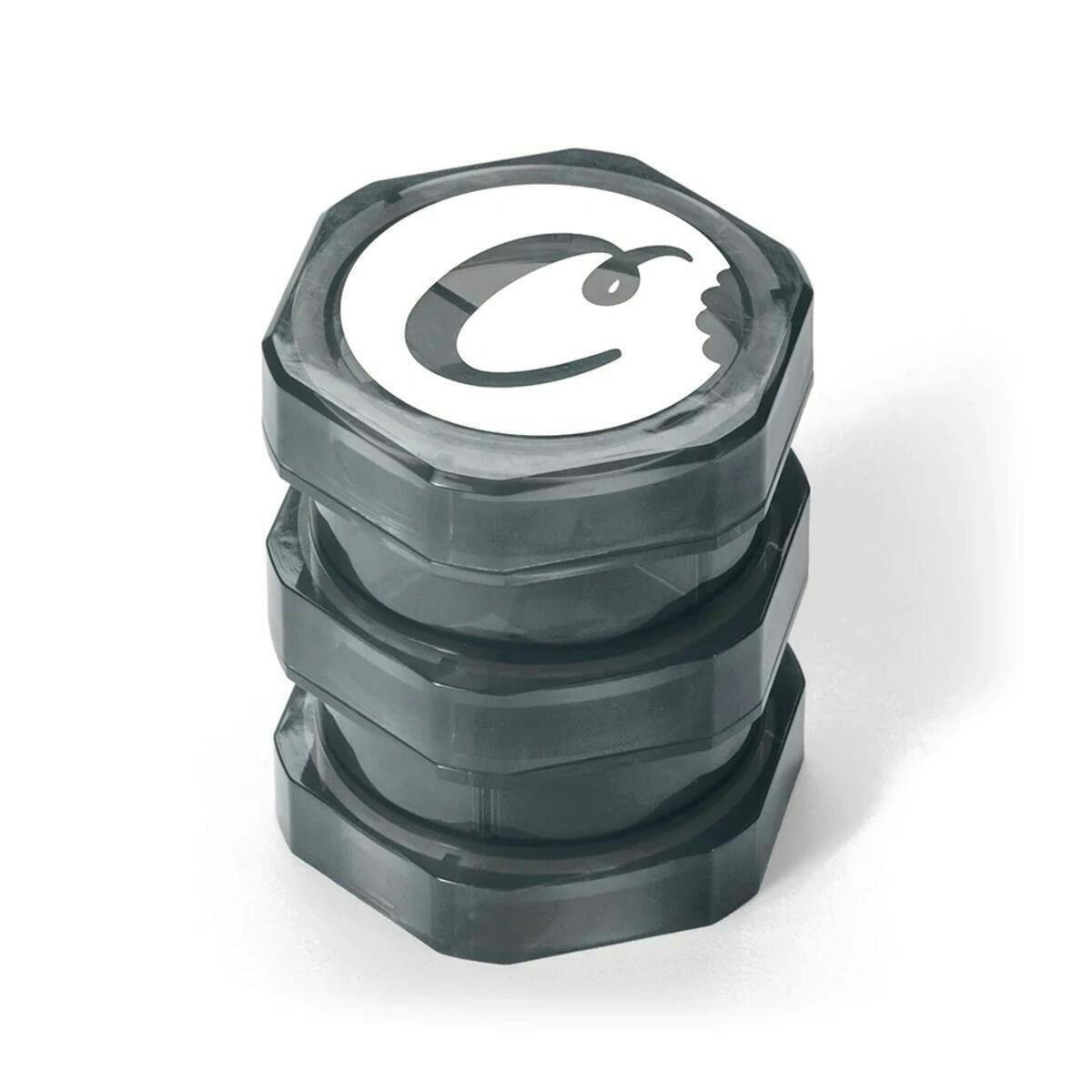 Cookies Co. - Stackable Black Smoke Large "Child Proof" Storage Jars - Stacking Jar Smoke