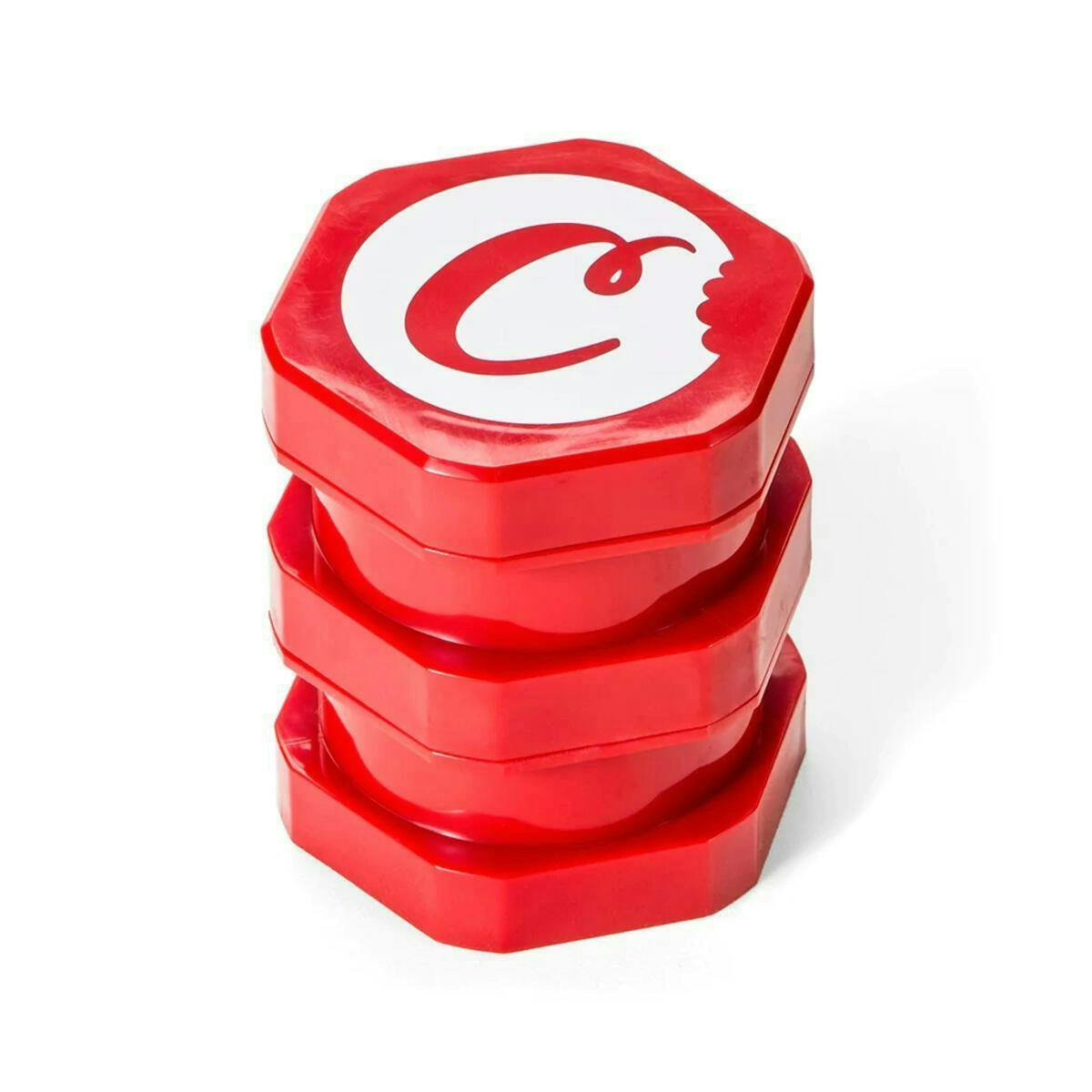 Cookies Co. - Stackable Red Large "Child Proof" Storage Jars - Stacking Jar Red