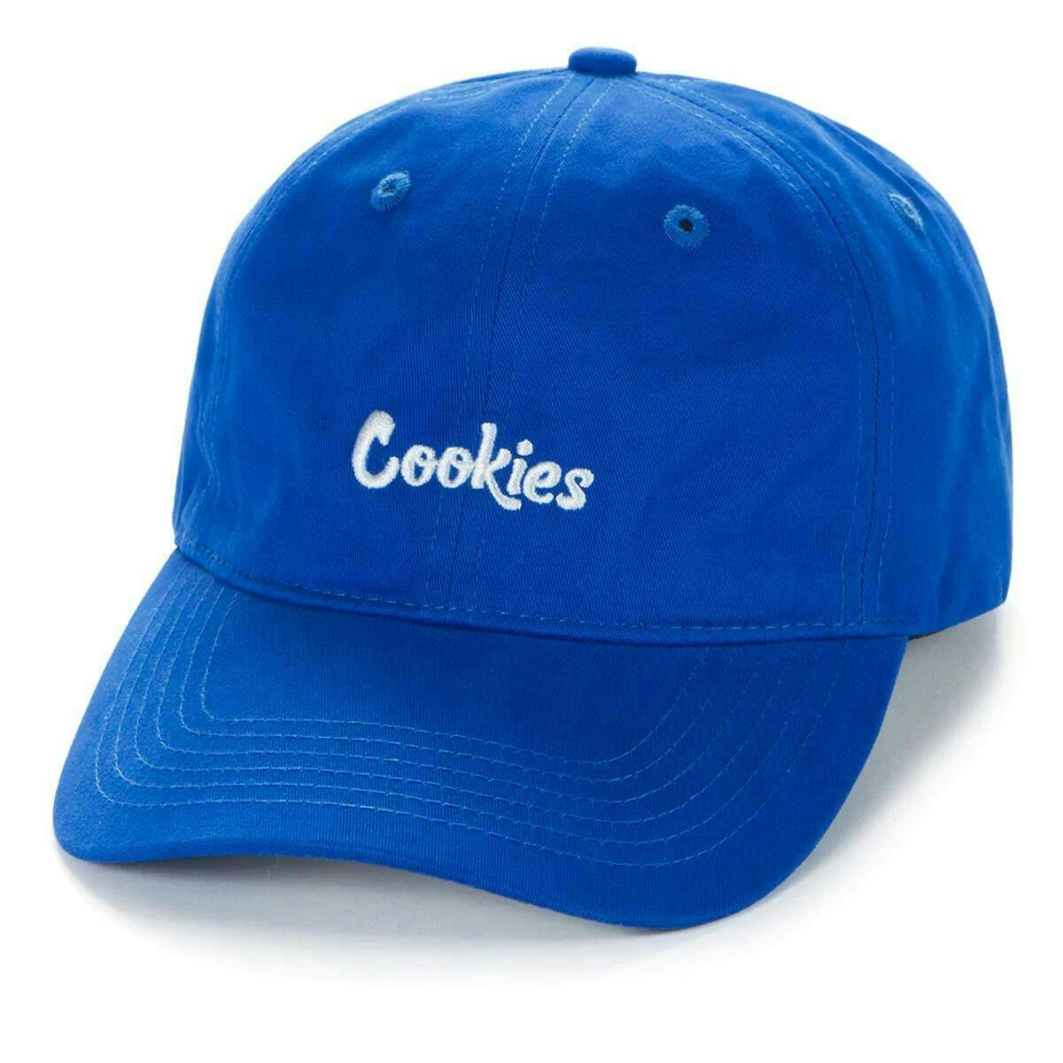 Cookies Co. - Royal Blue/White Cotton Canvas Embroidered Dad Hat - Royal Blue/White Hat